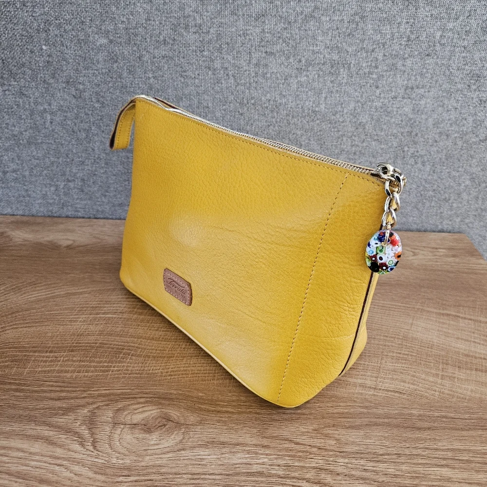 Terrida Murano Italian Leather toiletry bag - Picture 2 of 12